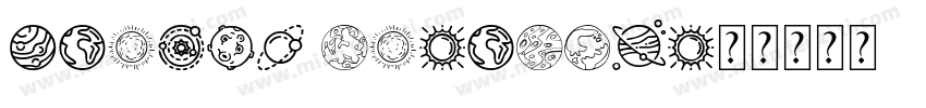 planet garlick字体转换